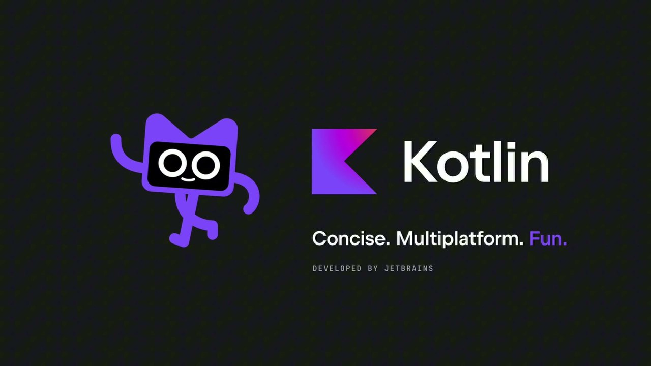 Opening frame of JetBrains' Kotlin promo video